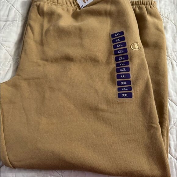 Champion Ladies Fleece Lined Joggers Tantalizing Tan NWT Size XXL - Picture 6 of 12